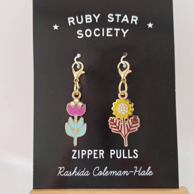 Zipper Pulls Ruby Star Society