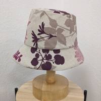 Stoffhut Buckethat Rosa-Lila