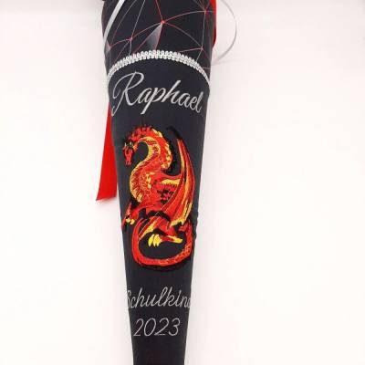 Schultüte Drach passend zum Step by Step Dragon Drako / Schultüte aus Stoff