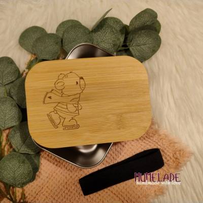 Lunchbox Schlittschuh-Bär 