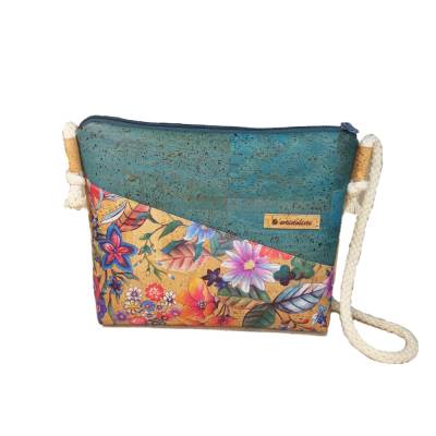 Umhängetasche Kork Crossbody Tasche Crossbag Damen Designwahl nachhaltig vegan und fair