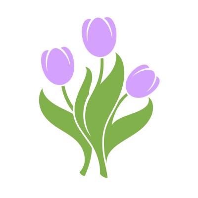 Tulpen Frühling Plotterdatei - SVG Download Datei - Plotterdatei - Basteln - DIY - Cricut - Blumen