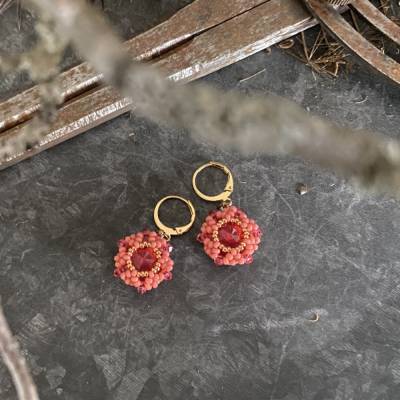 Blumiger Ohrhänger • Bloom • leicht und angenehm zu tragen, blumig, Blume, Bloom,Blüte