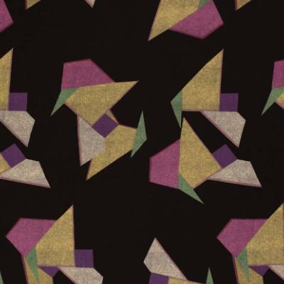 Viskose leichter Frühjahrs-/ Sommerstoff  Abstrakt schwarz (1m/10,-€)