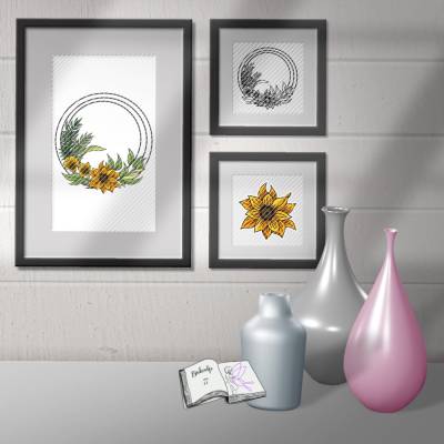 Digiset Blütenkreis