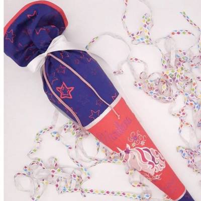 Schultüte Einhorn passend zum Step by Step Night Nuala/ Schultüte aus Stoff/ personalisiert