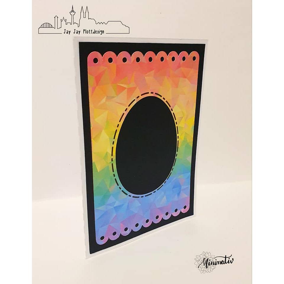 Plotterdatei Osterkarte Kleines Dreierlei Bild 2