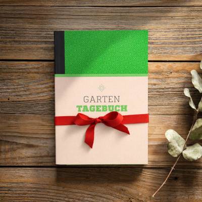 Gartentagebuch / immerwährender Kalender · Infos · Notizseiten · Gartentipps / Geschenk, Gartenjournal, Gartenkalender, 