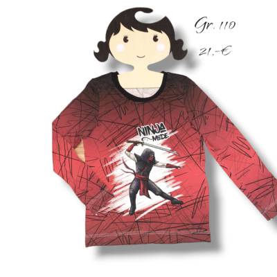 Langarmshirt Ninja Gr. 110