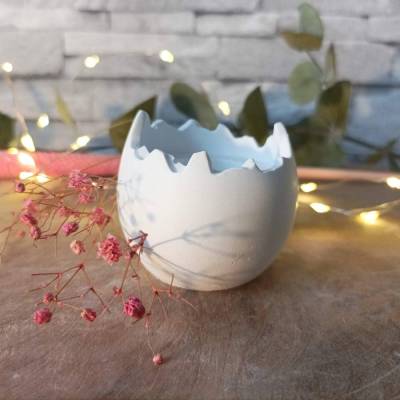 Kerzenhalter Ostern Eierschale – Deko Eierbecher & Eierhalter für festliche Frühlingsdeko