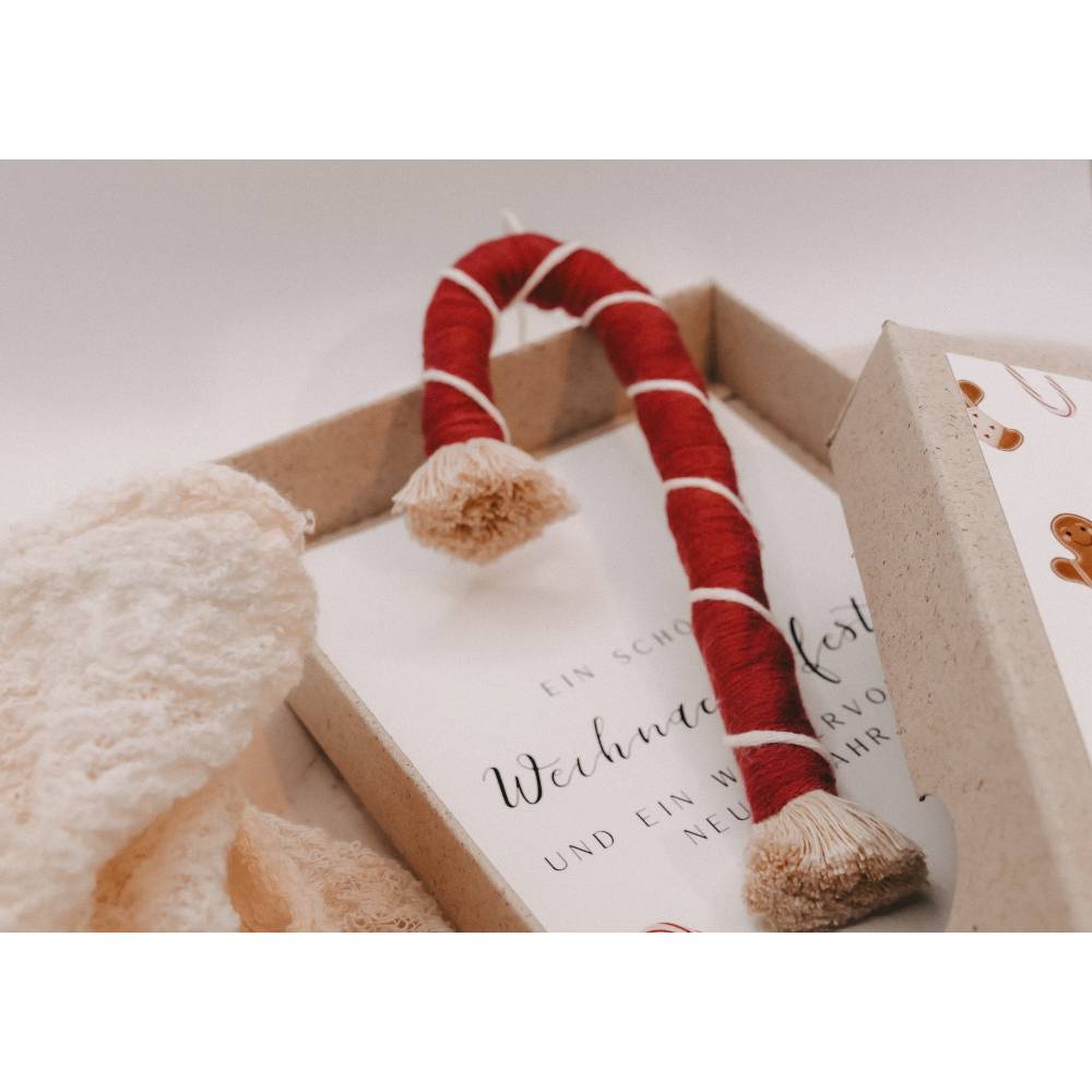 Geschenkschachtel Zuckerstange Geldgeschenk Weihnachten Lebkuchen - Geldgeschenk Weihnachten Weihnachtsgeschenk Geld Ver Bild 5
