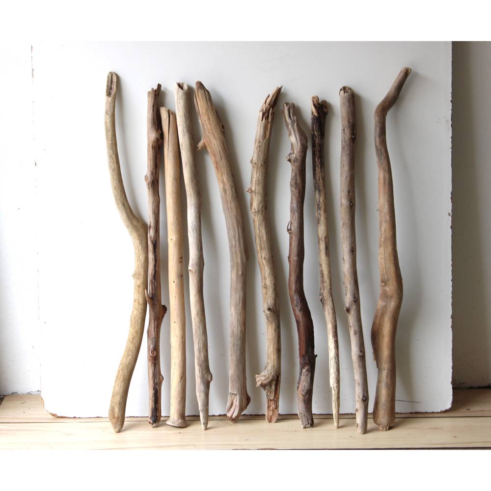Treibholz Schwemmholz Driftwood 10 XXL Äste Dekoration Garten Lampe Terrarium Ostern Geschenk 76 cm
