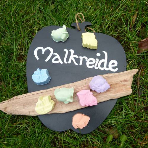 4 bunte Tafelkreiden Flugzeug Schiff Auto Eisenbahn* Malkreiden Straßenkreiden Einschulung Geburtstag Mottogeburtstag Ad