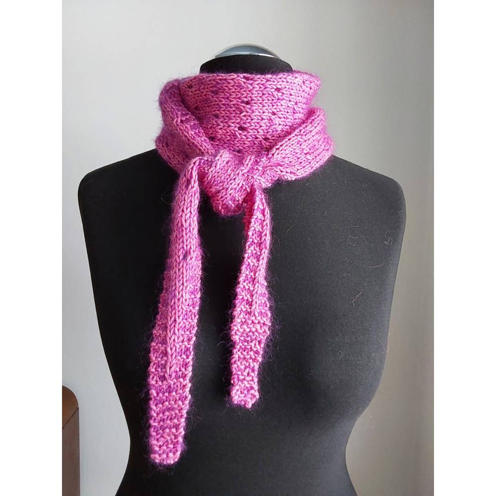 Strickanleitung "Antonia" - schmaler Schal stricken Bild 2