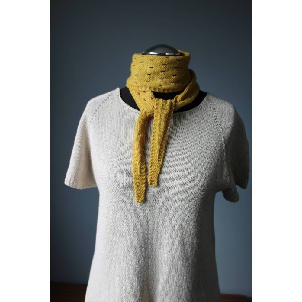 Strickanleitung "Antonia" - schmaler Schal stricken Bild 7