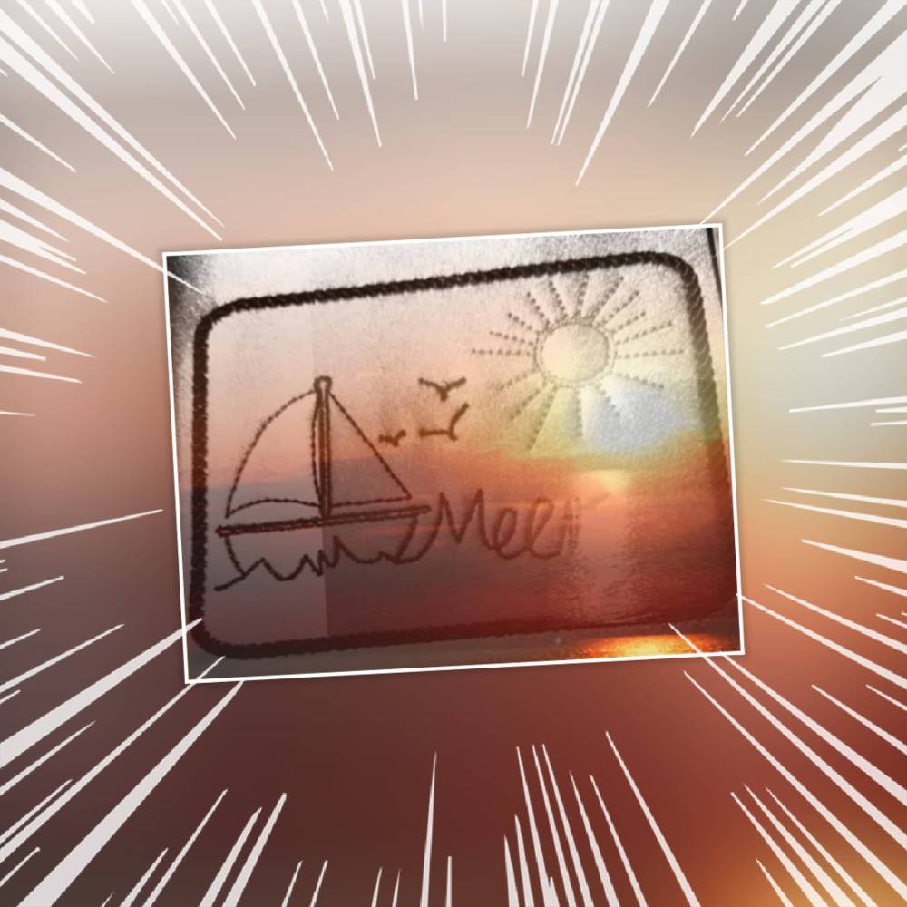 DreamEmbroid  "Meerfeeling" MugRug - digitale Stickdatei in 3 Versionen Bild 3