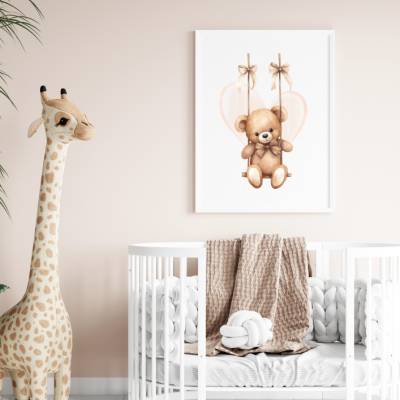 Wandbild | Bild | Kinderzimmer |Babyzimmer | Poster |DIN A4 | Dekoration 