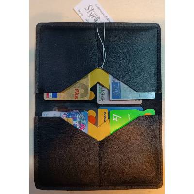 Kreditkartenetui aus Leder – in Deutschland von Hand gefertigt – Unikat