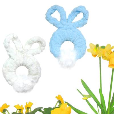 Osterhase zum Aufhängen – Handgemachte Osterdeko in Wunschfarbe für Osterstrauß & Fenster