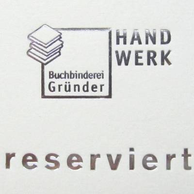 RESERVIERT FÜR R.L., Minibuch