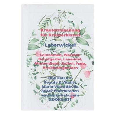 Kräutermischung für Leberwickel, Nachfüllpackung, Füllgewicht 200 g