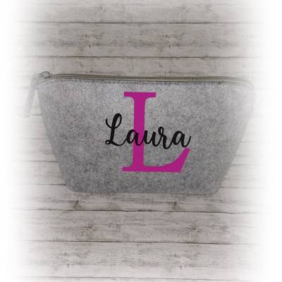 Personalisierte Tasche für Make-up, Kosmetiktasche, Mäppchen u.v.m.