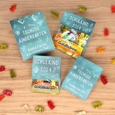 SOFORT DOWNLOAD - Abschiedsgeschenk Kita Kindergarten Schulkind Erzieher Gummibären Tischdeko