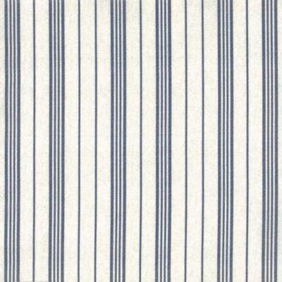 Westfalenstoffe Versailles cremeweiß blau Streifen 100% Baumwolle Webware Webstoff