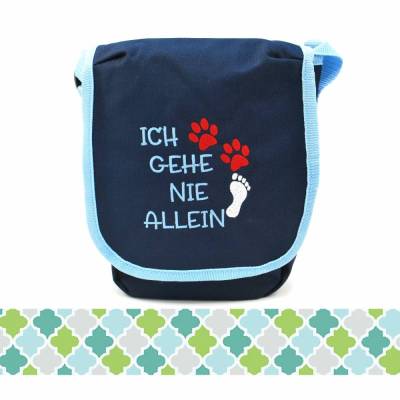 Schultertasche mit Spruch