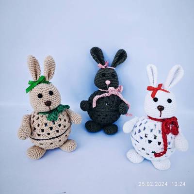 super süßer befüllbare Osterhase