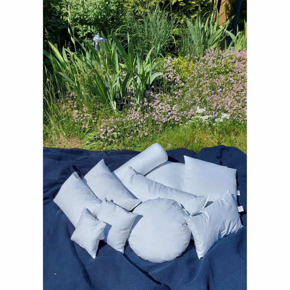 45 x 45 cm Daunenkissen mit sehr soften 300g Daunenfüllung Füllkissen Sitzkissen Kuschelkissen Innenkissen Kissen Bild 8