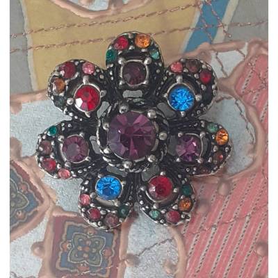 Vintage Brosche elegante Form