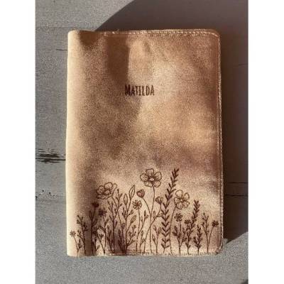 U-Heft-Hülle aus Leder/ U heft Hülle personalisiert/ U-Heft-Hülle/ Geschenk für werdende Mütter 