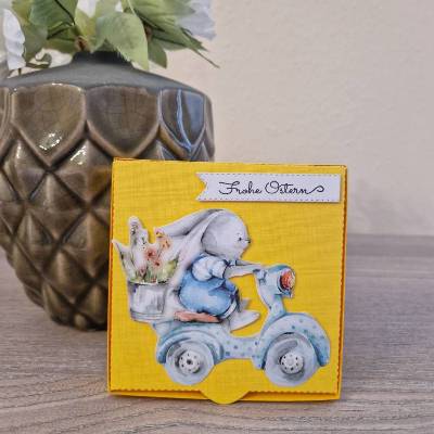 Osterhase / Geschenkverpackung / Frohe Ostern / Osterdekoration / Osterpräsent Verpackung / Ostern / Geschenk