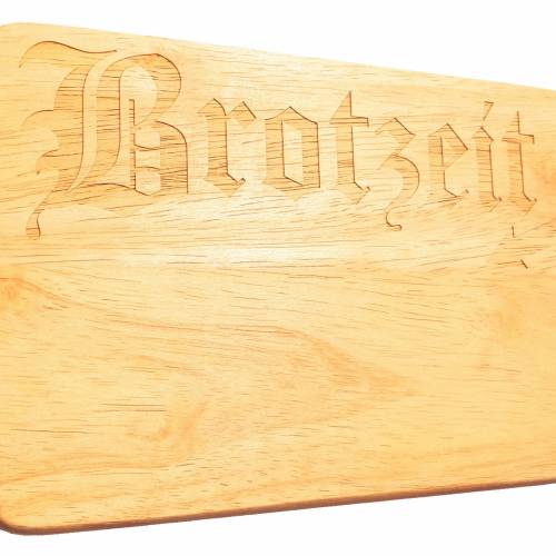 Frühstücksbrett Brotzeit Vesperbrett Gravur Brotbrett - rustikal und edel servieren!