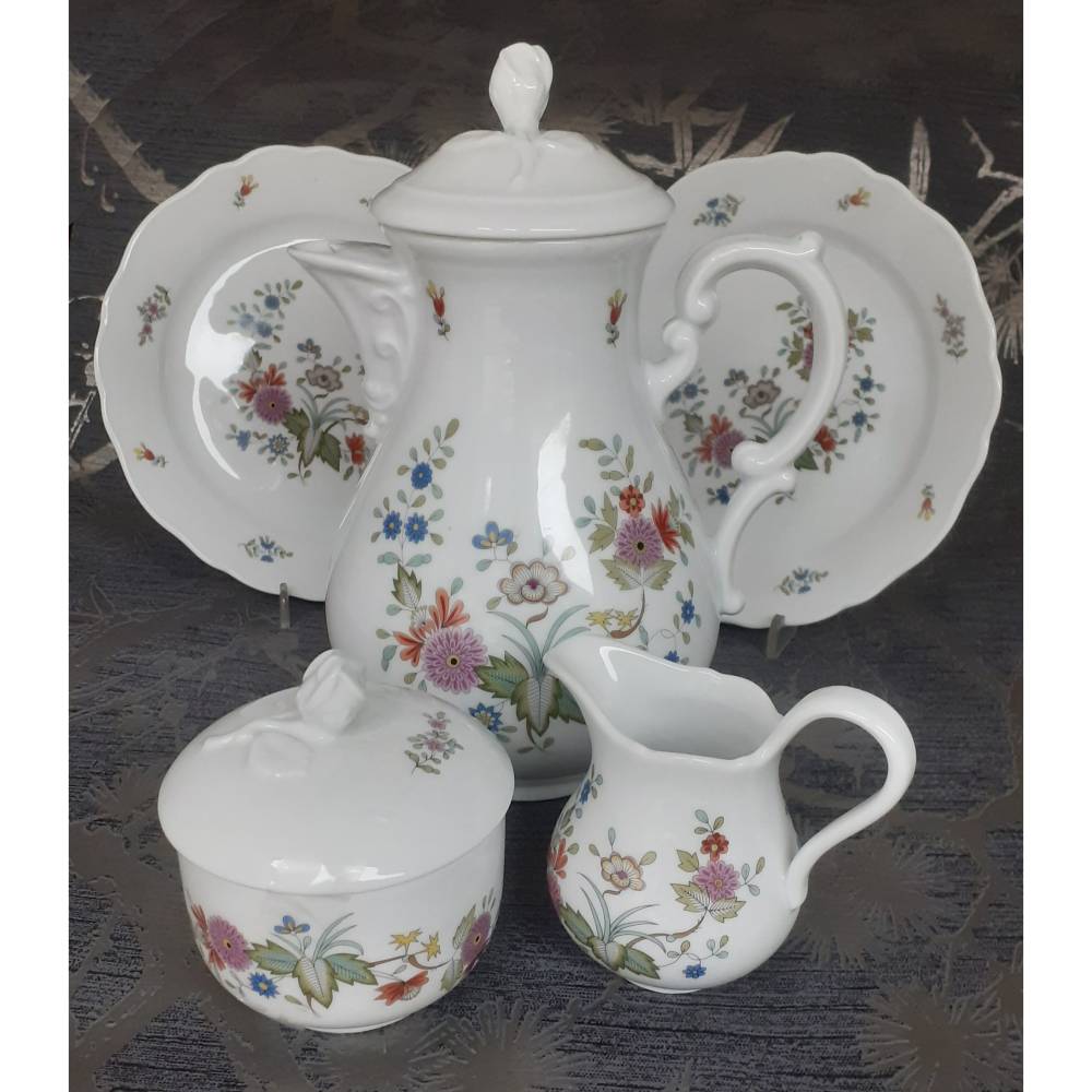 Vintage Gedeck Kaffeeservice Hutschenreuther Maria Theresia Bellevue