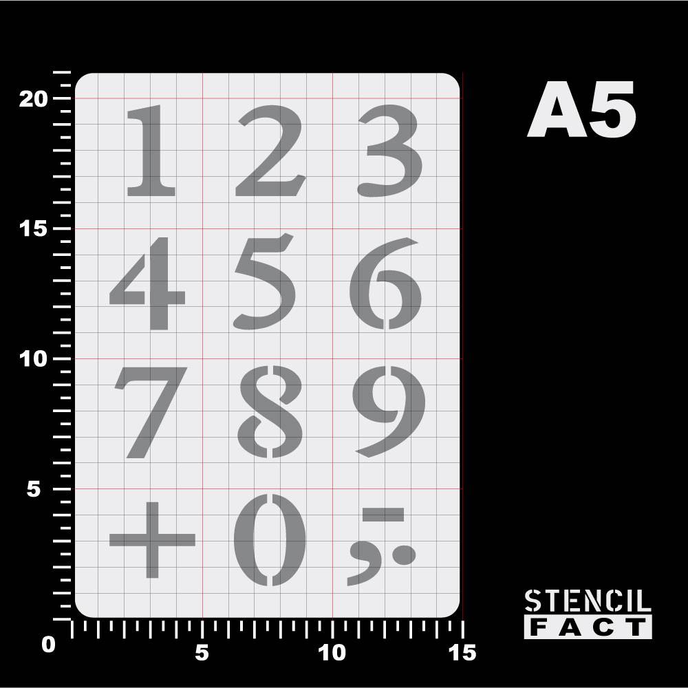 KUKKO Profi-Signierschablonen-Satz mit Steckmechanismus Buchstaben (50 KUKKO Profi-Signierschablonen-Satz mit Steckmechanismus Buchstaben (50