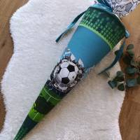 Einschulung - Schultüte * Fussball * personalisierbar