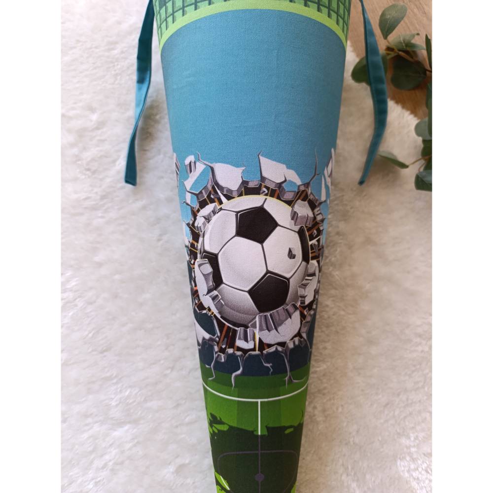 Einschulung - Schultüte * Fussball * personalisierbar Bild 2