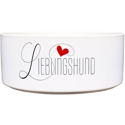 Keramik Futternapf LIEBLINGSHUND