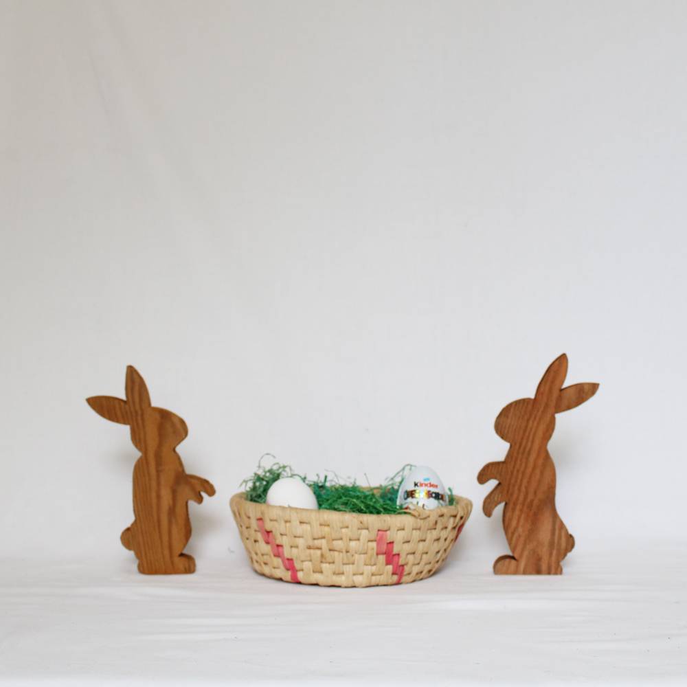 Osterhase, Altholzdekoration, Osterdekoration Bild 8