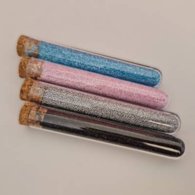 Farbkiesel Reagenzglas I Deko I Basteln I Basteln I DIY I Geschenk I Geburtstag I Taufe I Geburt I Hochzeit I Kommunion