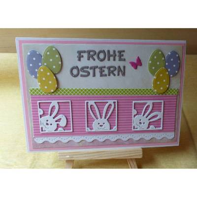 Osterkarte,Frohe  Ostern,