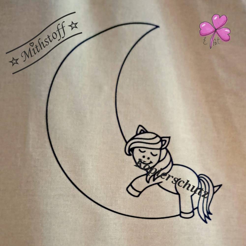 Plotterdatei - Schlafende Tiere - Pferd - Serie - SVG - DXF - Datei - Mithstoff Bild 4
