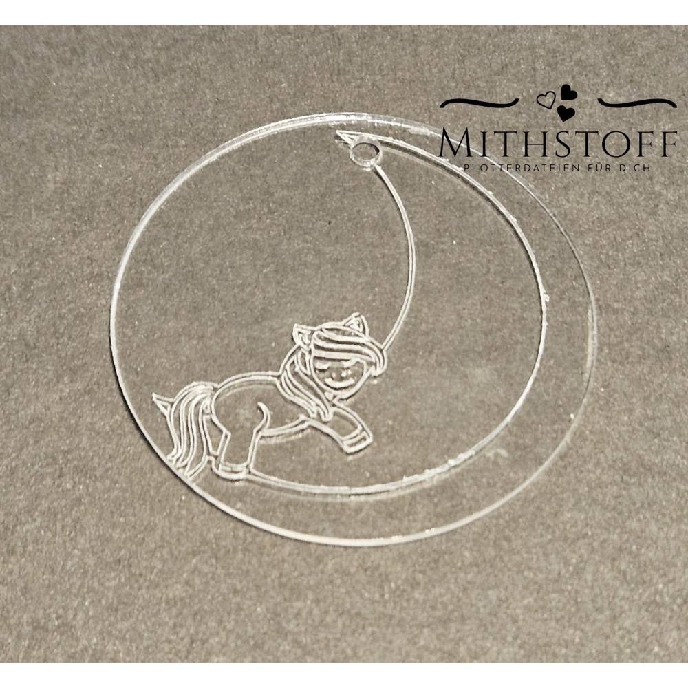 Plotterdatei - Schlafende Tiere - Pferd - Serie - SVG - DXF - Datei - Mithstoff Bild 5