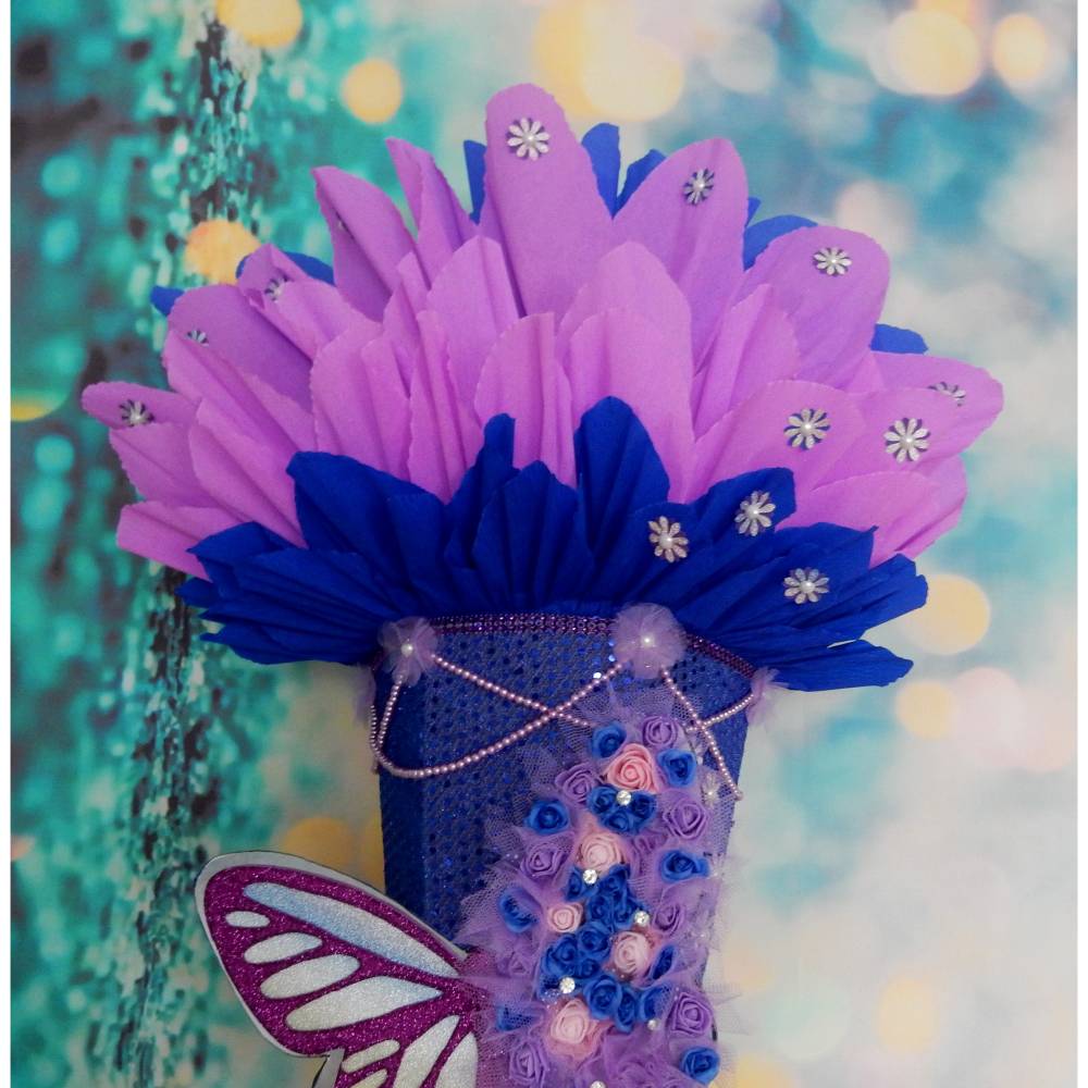 Schultüte Schmetterling  Zuckertüte Bild 6