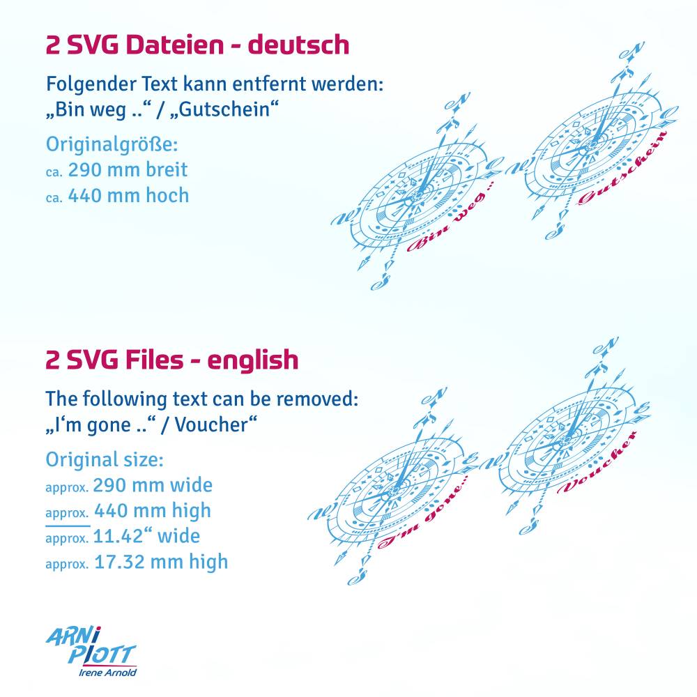 Plotterdatei Kompass, Windrose – SVG-Datei Camping Shirt, Hoodie, Camper – Gutschein Geschenk, Bin weg – vitage, antik Bild 4