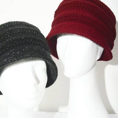 Häkelanleitung - Luisencloche - Damenhut 1920/30er, Flapper, Cloche - Gr. S-L - PDF