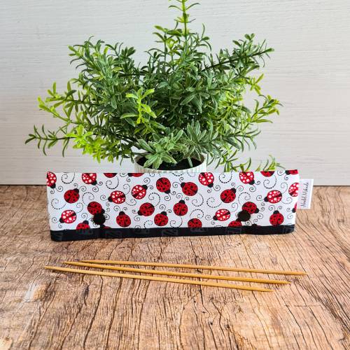 Nadelgarage zur Aufbewahrung von 20cm Nadelspielen | Nadelgarage | Aufbewahrung Nadelspiel | DPN Holder | Needle Case |