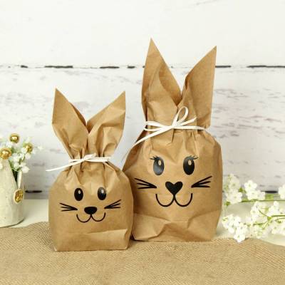 Osterhasen Geschenktüten ~ Geschenkverpackung | Ostern